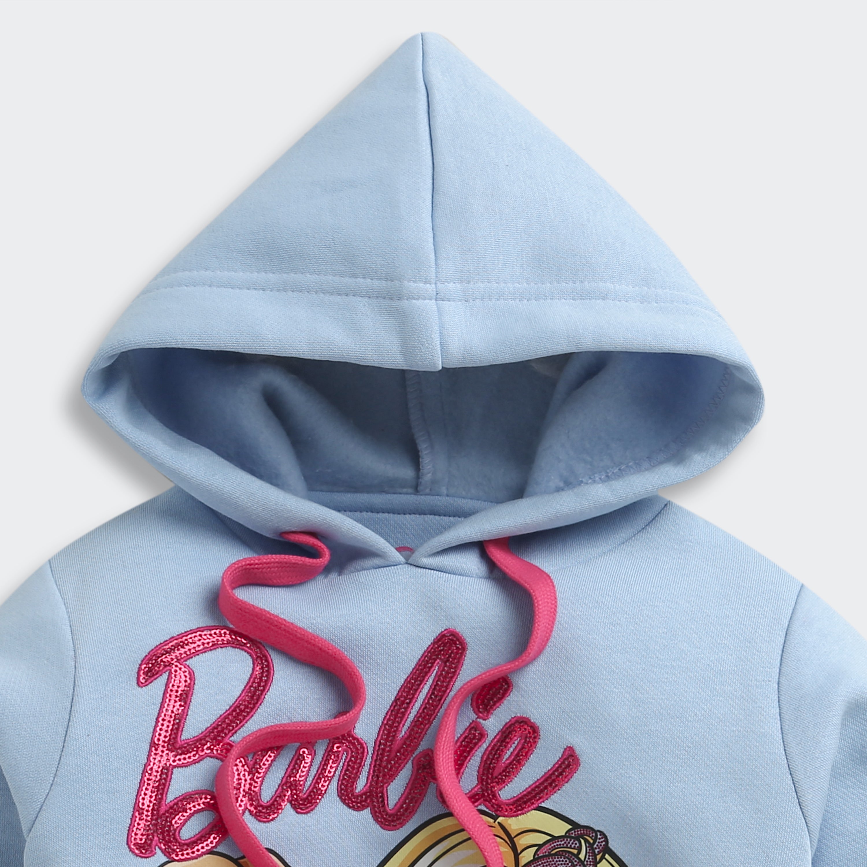 Blue Barbie Graphic Hoodie – Cozy Winter Casual Wear
