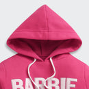 Red Barbie Hoodie – Girl Gang Graphic Winter Top