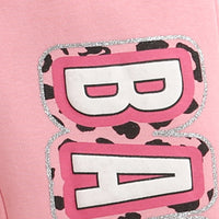 Barbie Pink Joggers for Girls | Trendy Kids Track Pants | Cotton Lower for Daughters | Stylish Children's Activewear | Shop Barbie Collection India