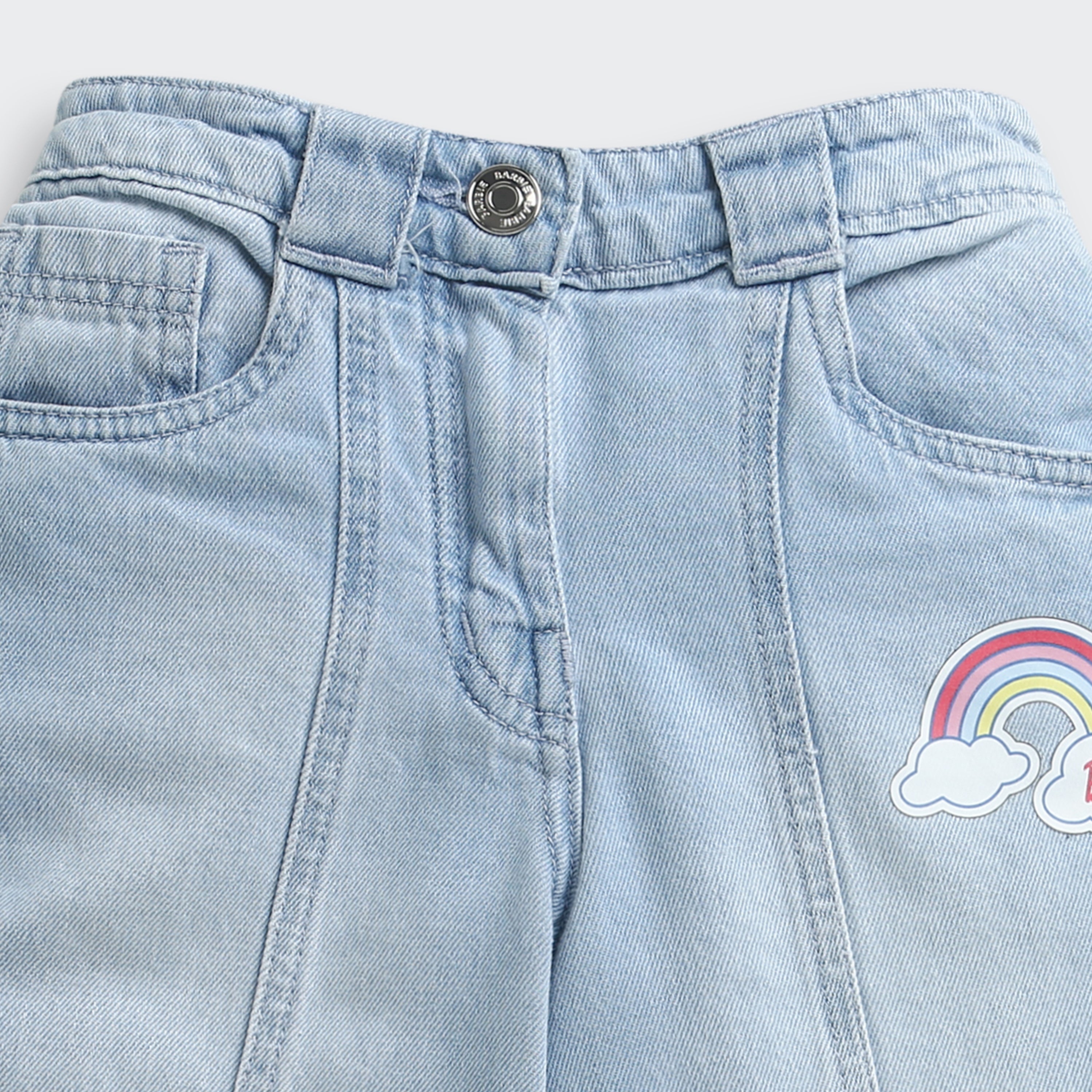 Barbie Girls Light Blue Denim Straight Pants BAP562