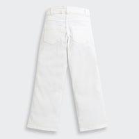 Barbie x Tiny Girl White Embroidered Jeans for Girls | Stylish Kidswear