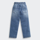 Barbie x Tiny Girl Washed Denim Pants for Girls | Trendy Kidswear