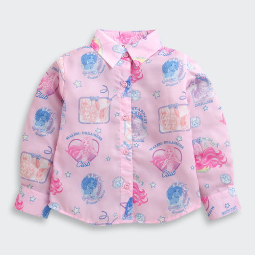 Barbie Pink Print Shirt BATP2140