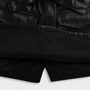 Black Faux Leather Co-ord Set – Cool Party Look for Girls