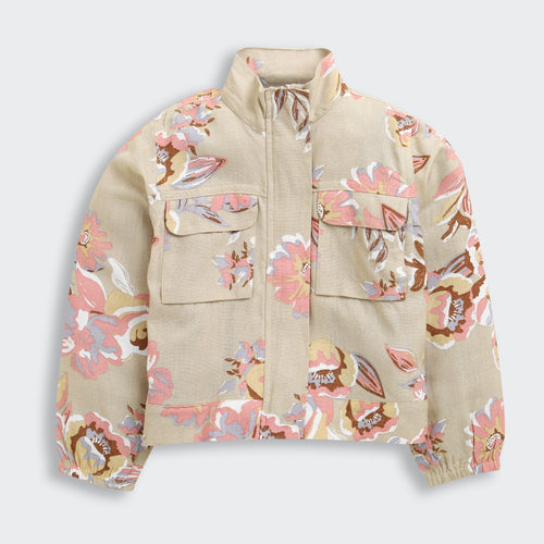 Floral Printed Jacket J378