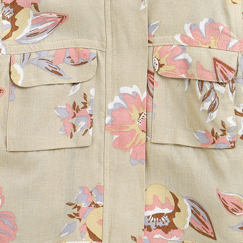 Floral Printed Jacket J378