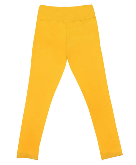 Yellow Cotton Leggings JG867