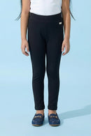 Black Cotton Leggings JG867