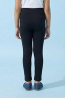 Black Cotton Leggings JG867