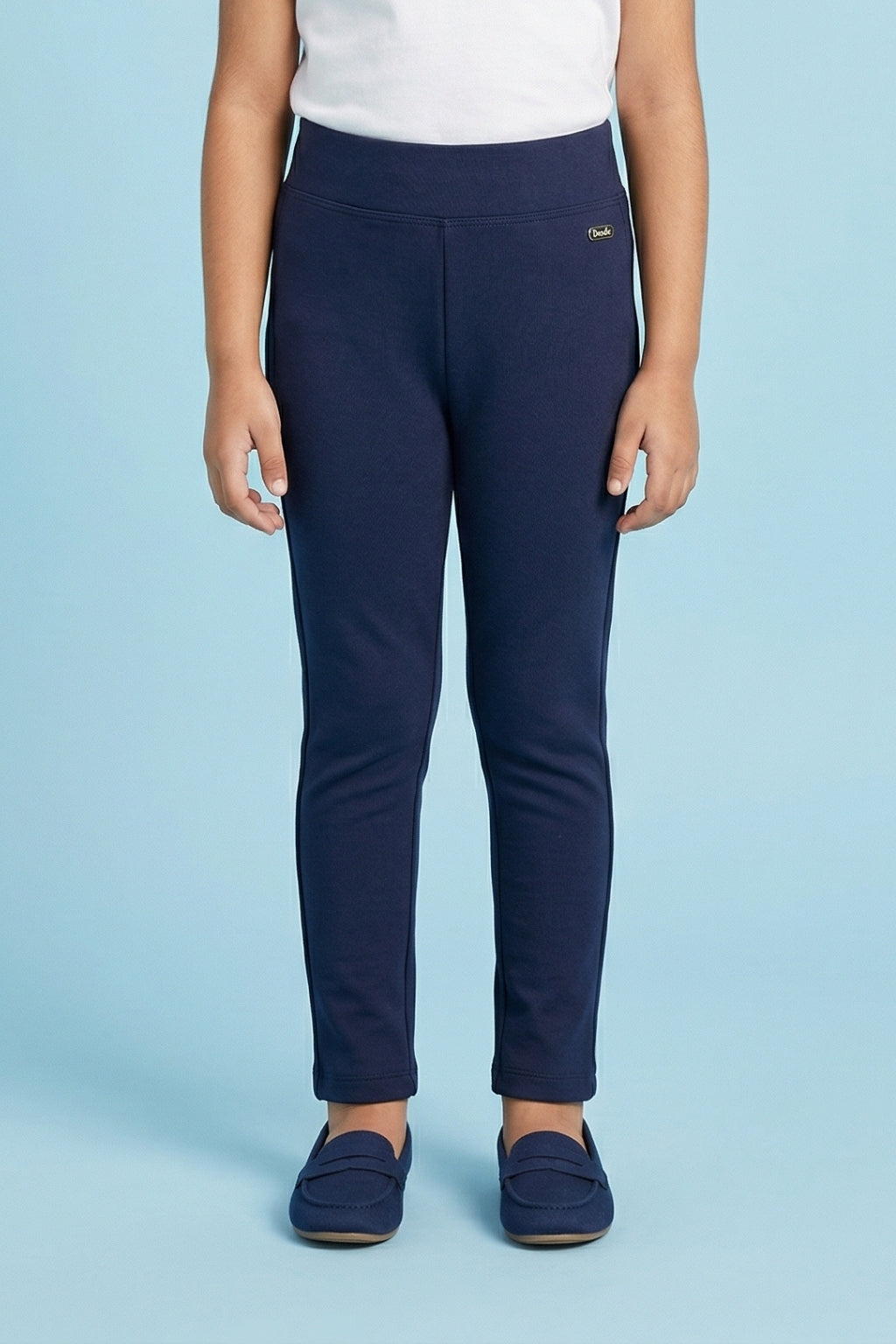 Sleek Navy Blue Pants JG867