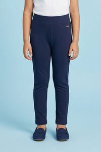 Sleek Navy Blue Pants JG867