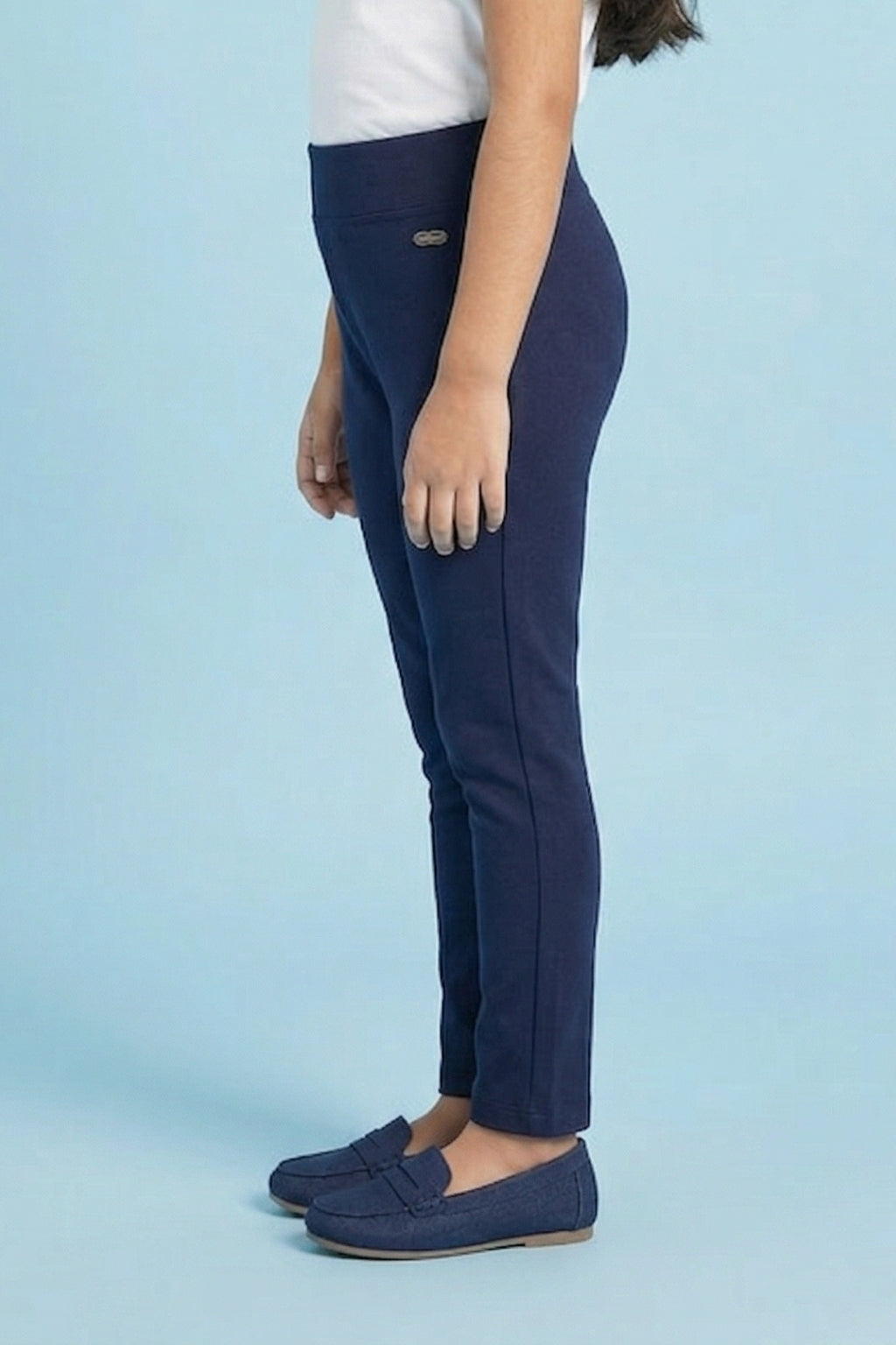 Sleek Navy Blue Pants JG867
