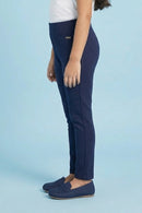 Sleek Navy Blue Pants JG867