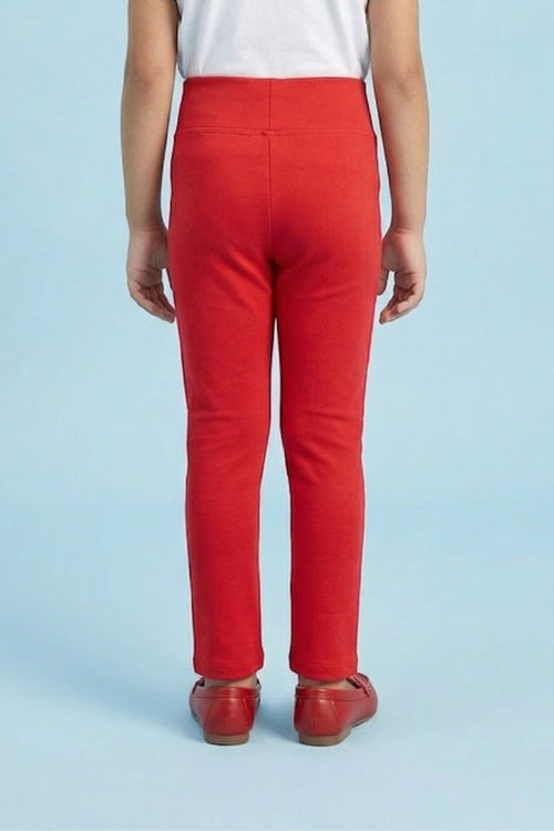 Everyday Statement Bold Red Leggings JG867