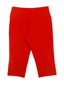 Red Mid-Length Pants – Stretch Comfort Fit