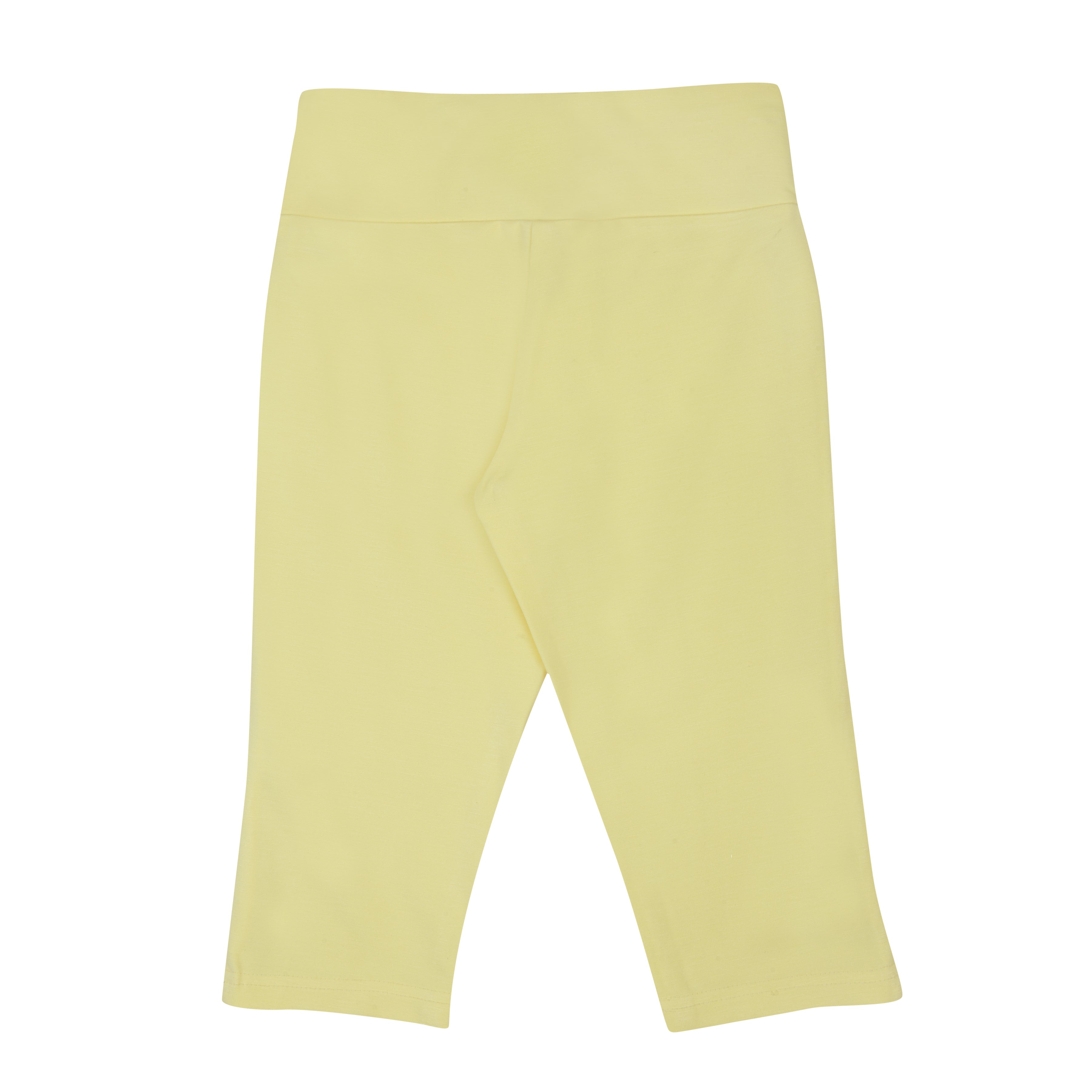 Lemon Yellow Capris – Sunny Everyday Look
