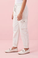 Classic White Cargo Joggers JO0120