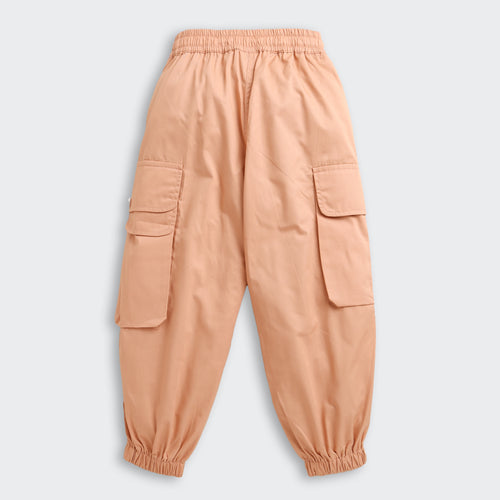 Peach Cargo Jogger Pants JO0144