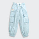 Powder Blue Cargo Joggers JO0144