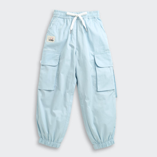 Powder Blue Cargo Joggers JO0144
