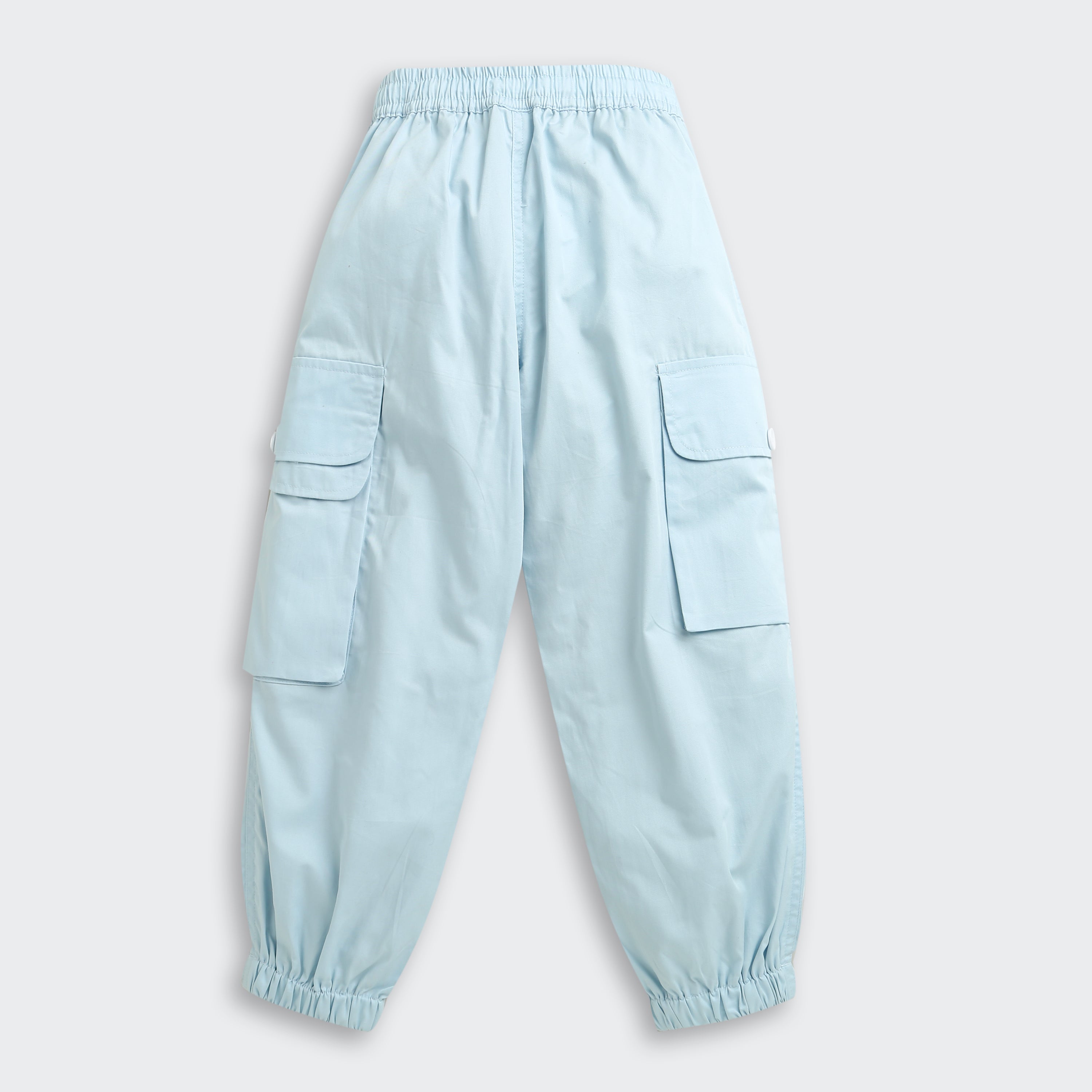 Powder Blue Cargo Joggers JO0144