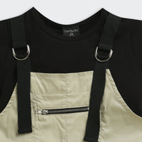 Fawn Dungaree – Urban Cargo Style