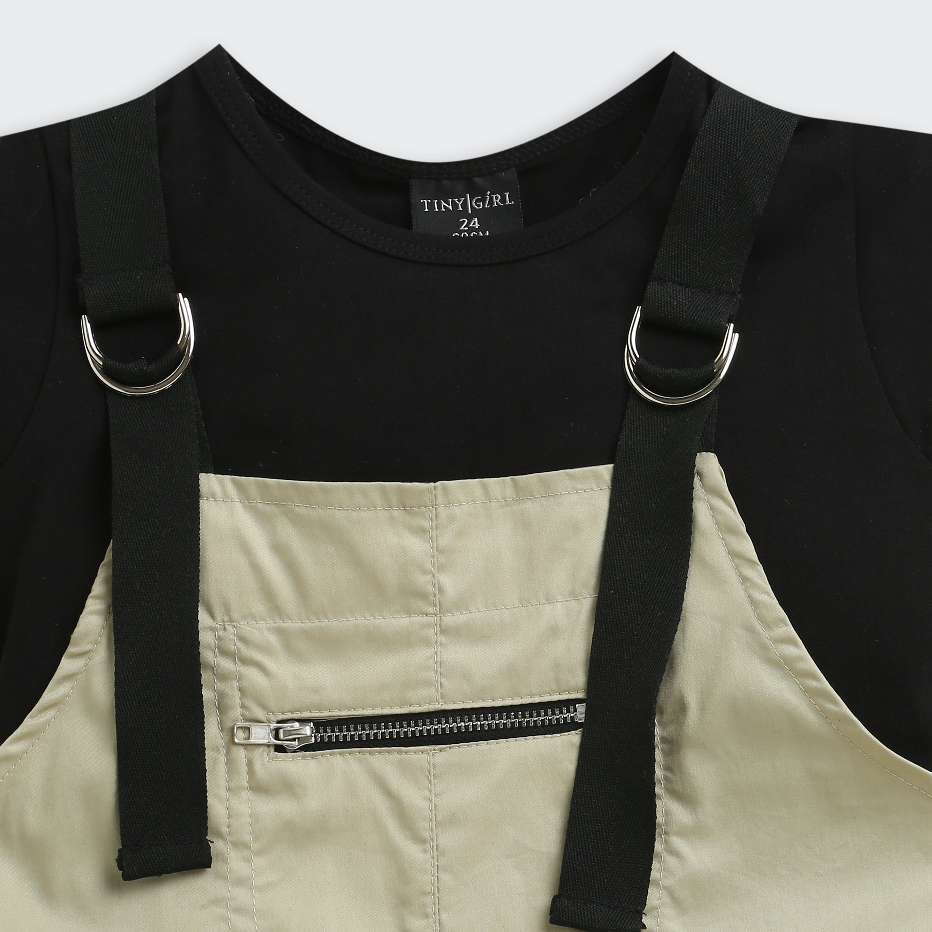 Fawn Dungaree – Urban Cargo Style