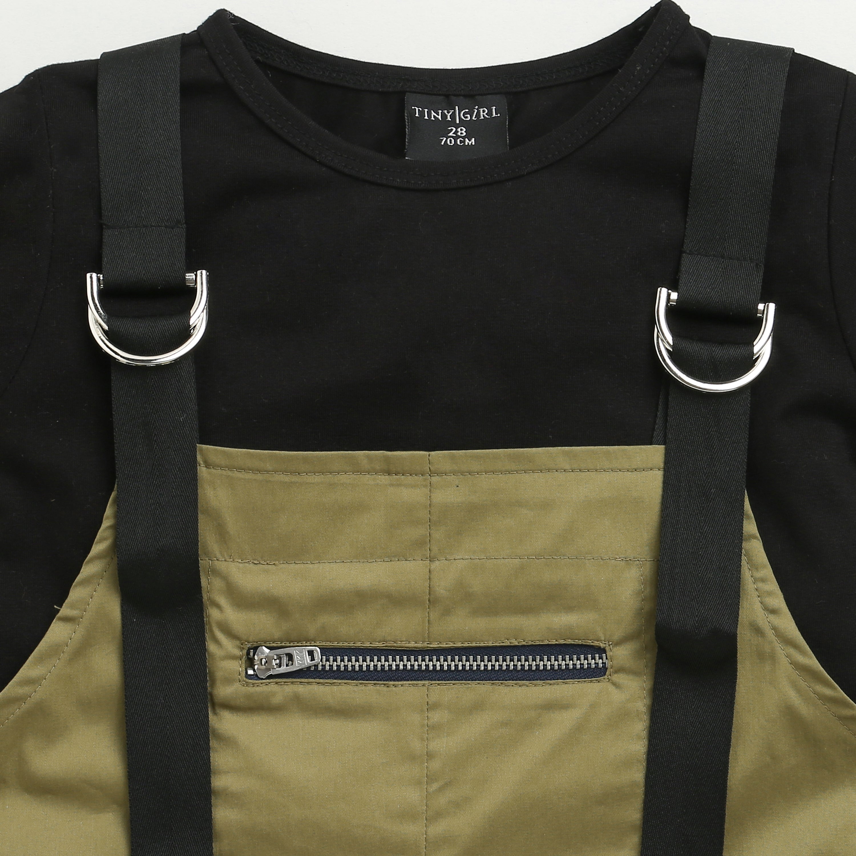 Olive Dungaree – Urban Cargo Style