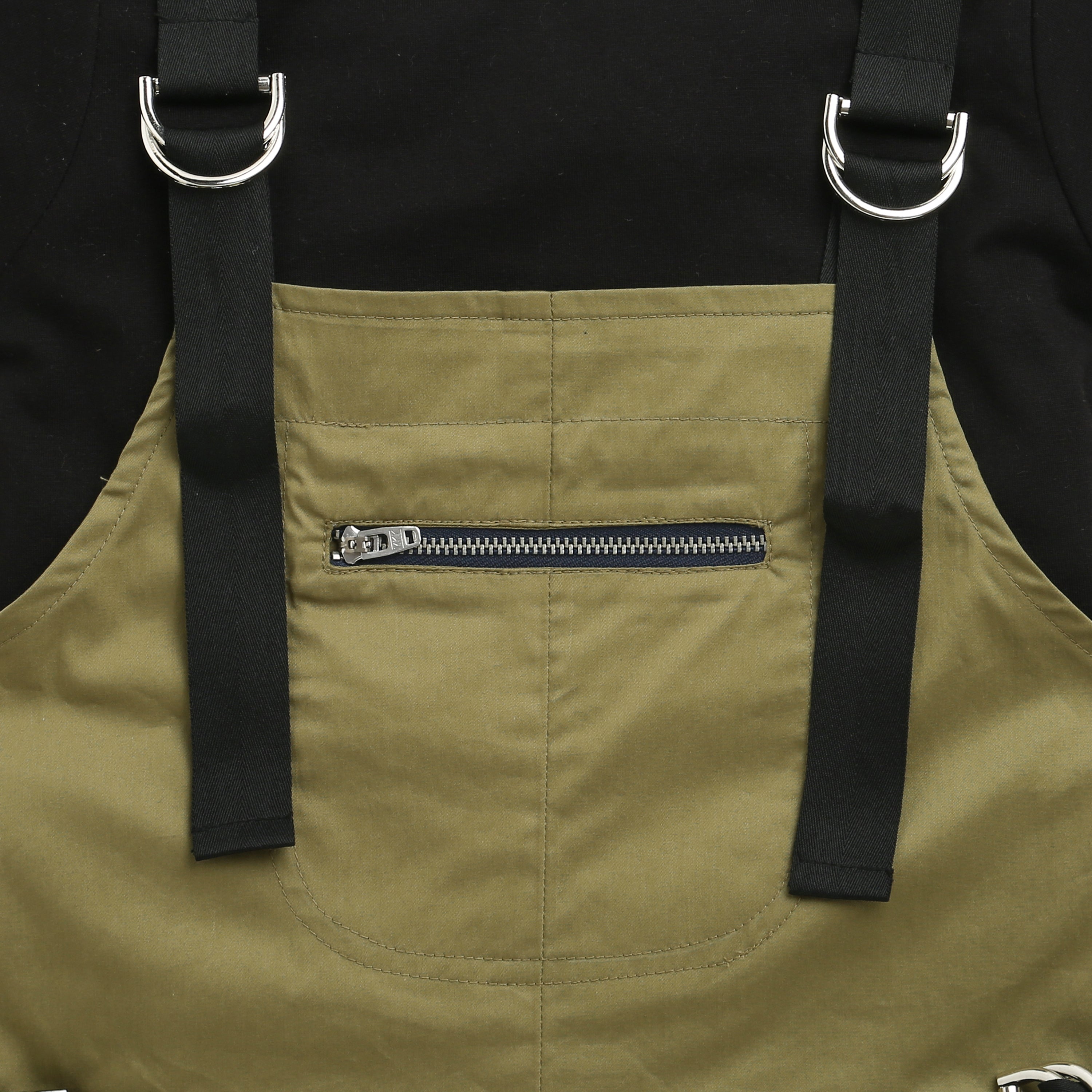 Olive Dungaree – Urban Cargo Style