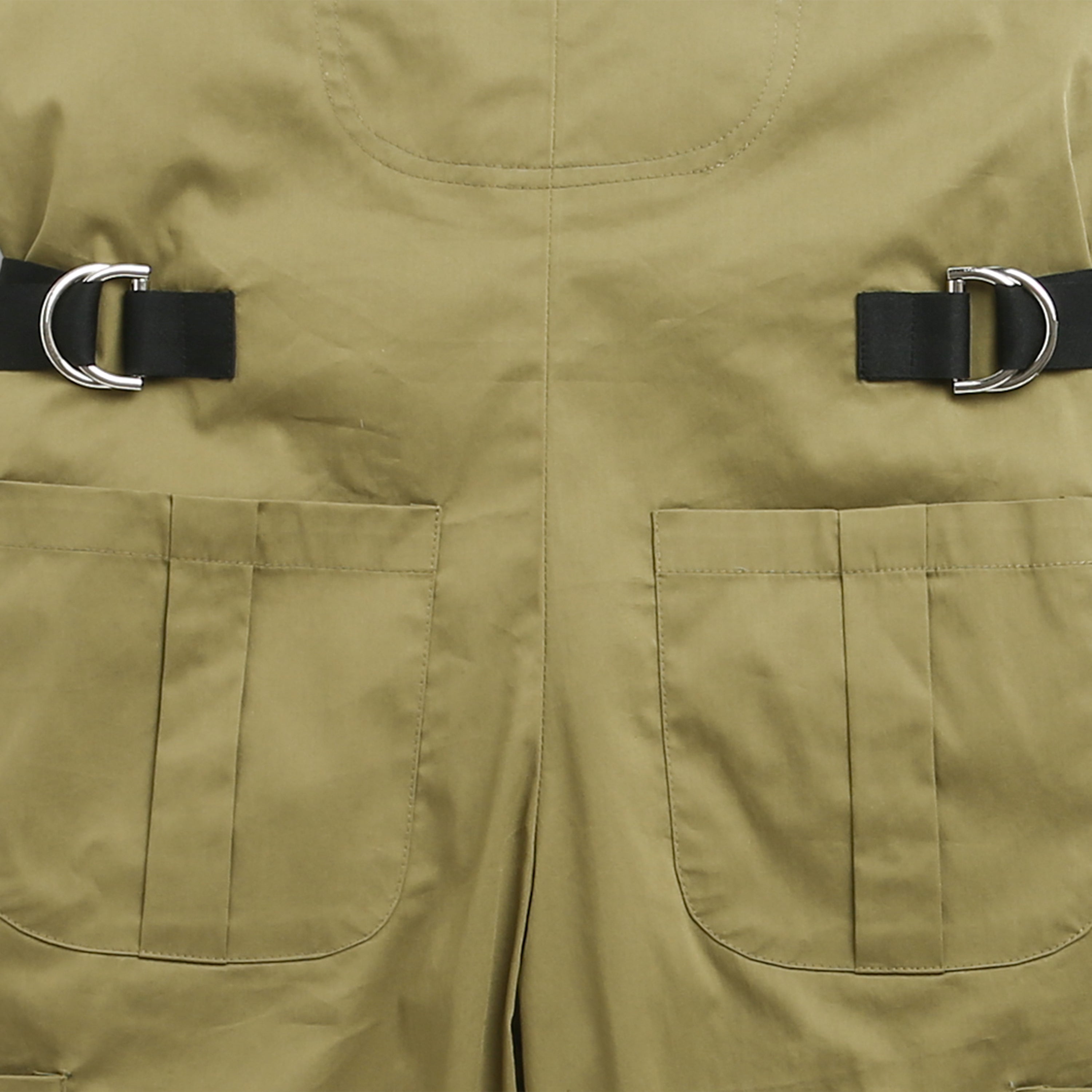 Olive Dungaree – Urban Cargo Style