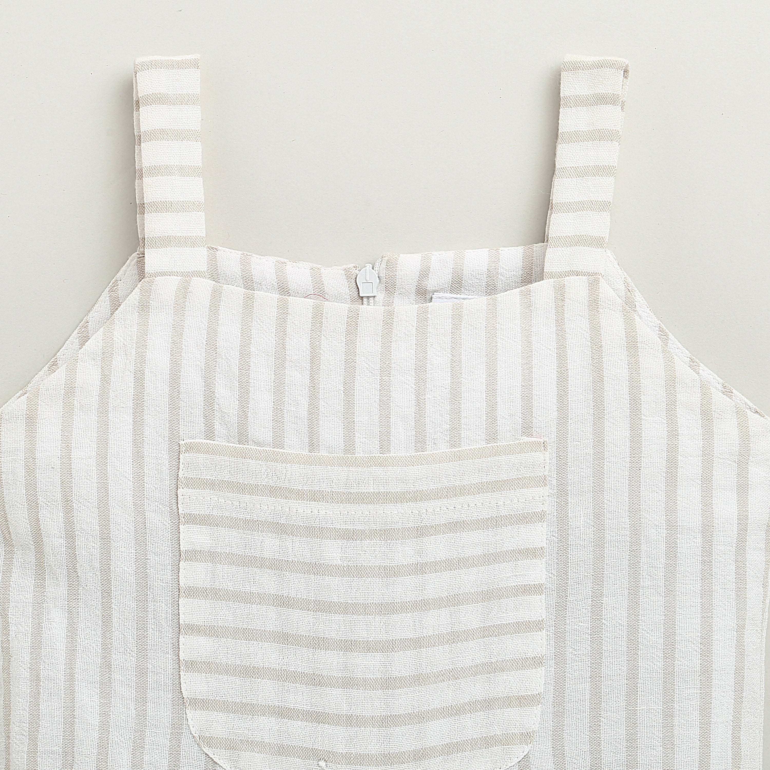 Fawn Pinstripe Jumpsuit JP360