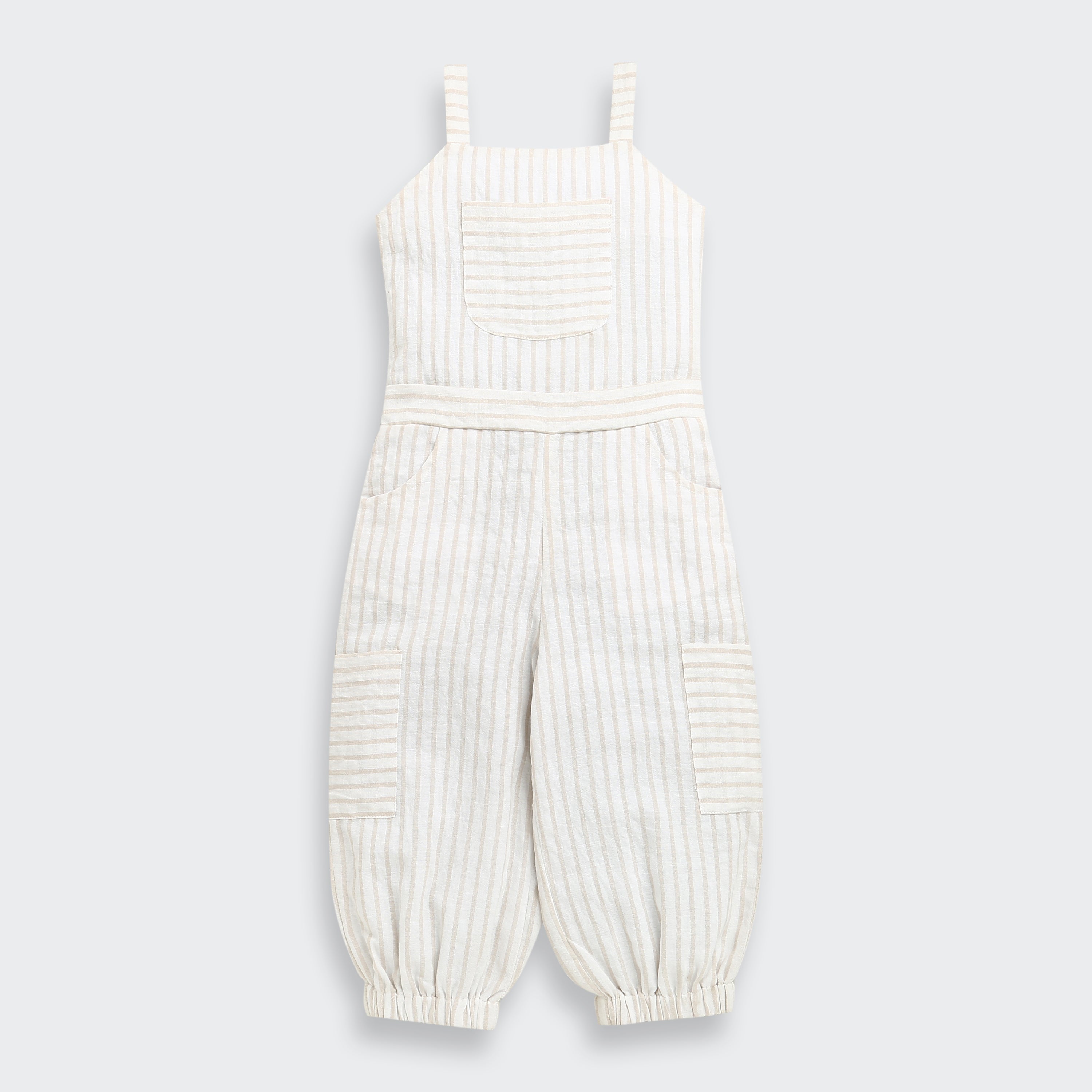 Fawn Pinstripe Jumpsuit JP360
