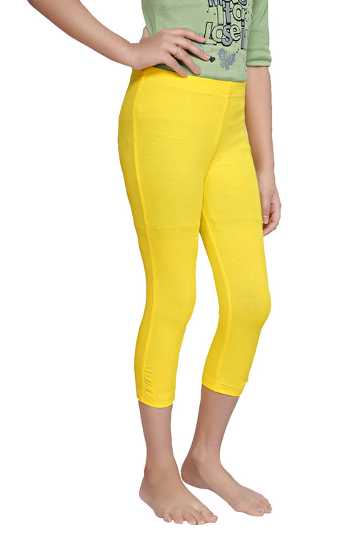 Lemon 3/4th Slim Fit Leggings LG725