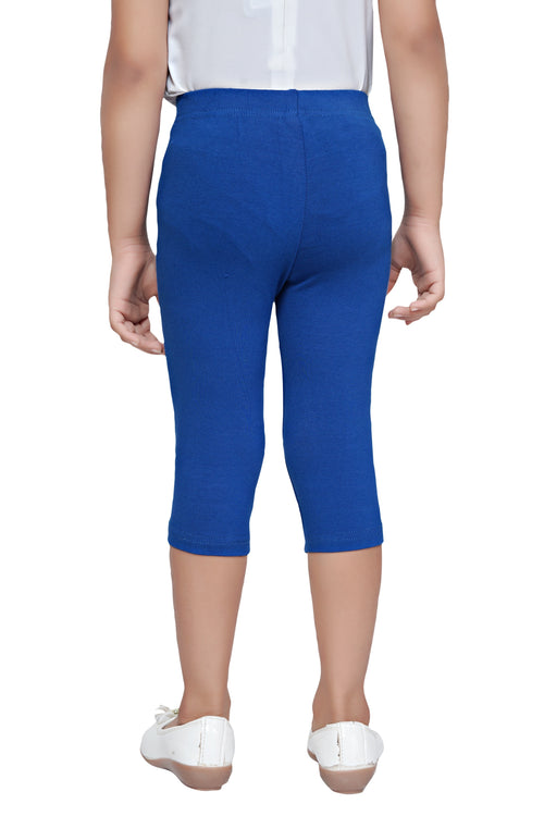 Classic Royal Blue 3/4th Stretch Leggings LG725