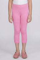 Pink 3/4th Slim Fit Leggings LG725