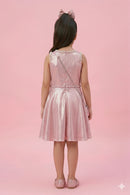 One-Shoulder Pink Party Dress M2063