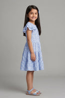 Print Fit & Flare Dress M2283