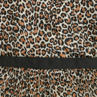 Girls Green Floral Fit & Flare Dress