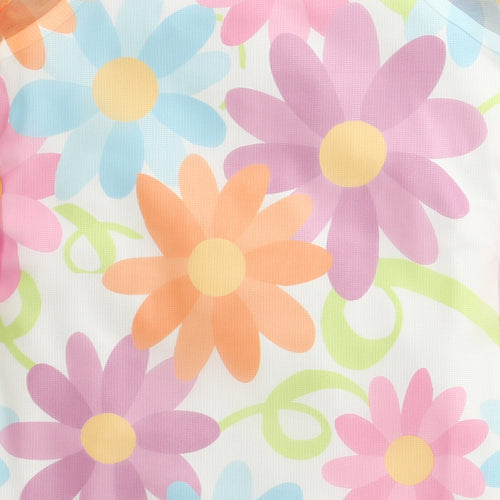 Multicolor Floral Printed Casual Dress M2395