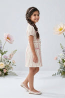 Blush Petal Belted Shirt Dress M2400