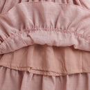 Dusty Pink Lace Party Dress for Girls