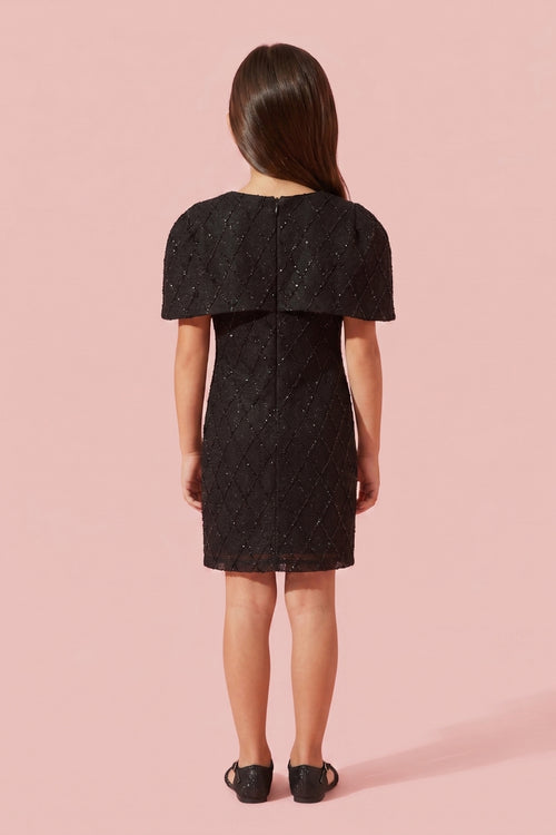 Black Solid Knitted Casual Dress M2507