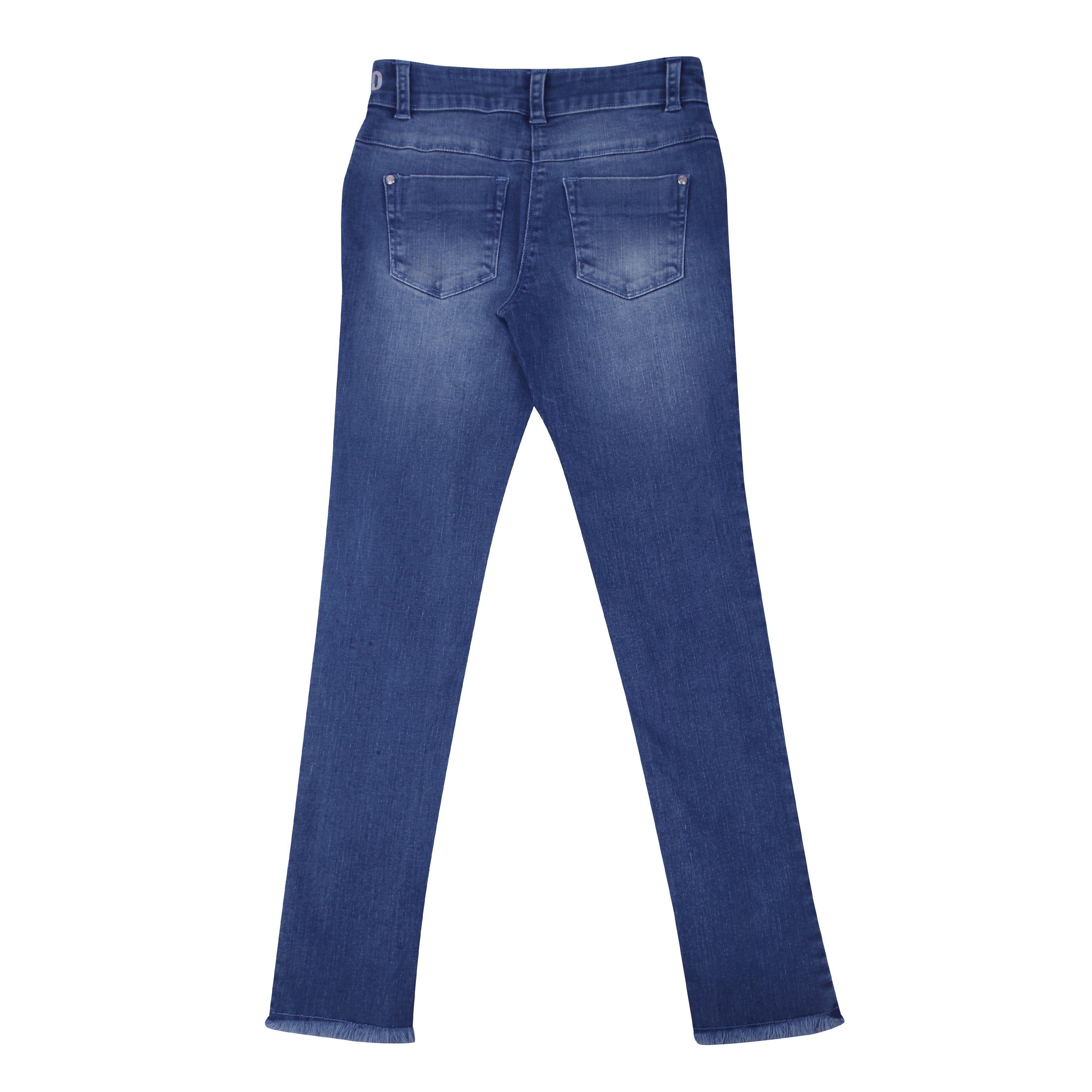 Girls Blue Skinny Fit Denim Jeans