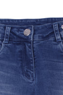 Girls Blue Skinny Fit Denim Jeans