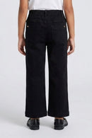 Black Straight Fit Pants P1453