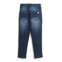Girls Dark Wash Slim Fit Jeans