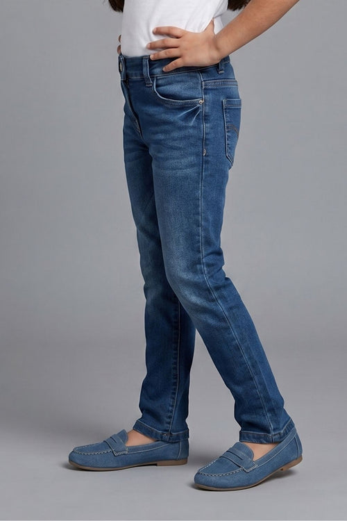 Dark Wash Slim Fit Jeans P1458
