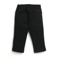 Girls Black Casual Pocket Pants