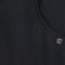 Girls Solid Black Jeggings