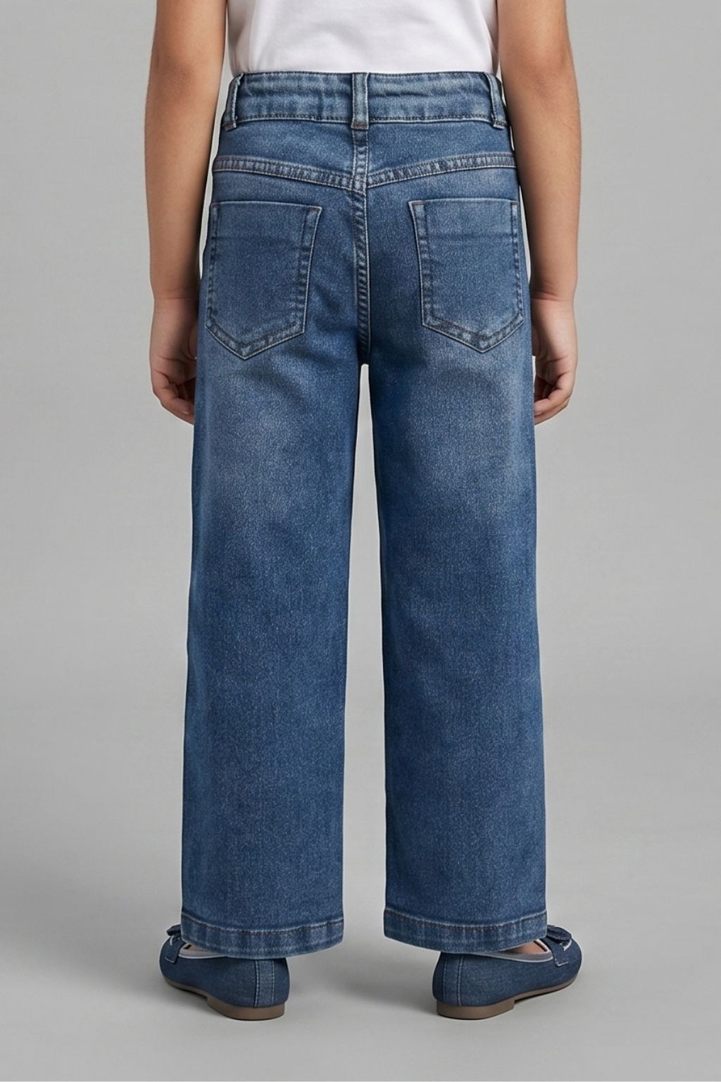 Dark Blue Straight Fit Denim Jeans P1526